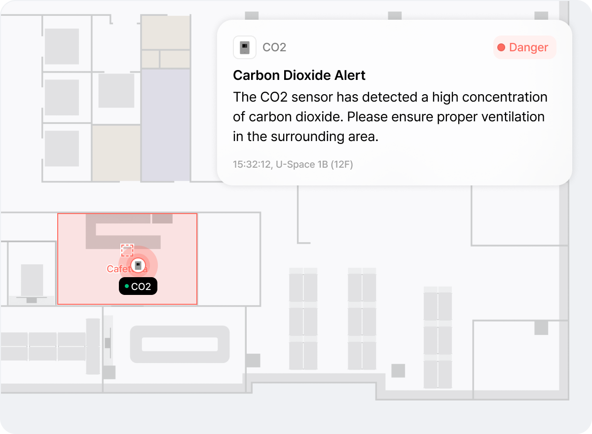 센서 기반 알림 제공